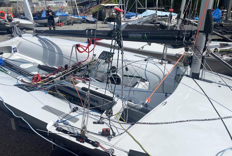 The latest vision of a boat that has seen 70+ years of continuous, intense development, the Ovington 5o5 can offer winning boatspeed - photo © Ovington Boats