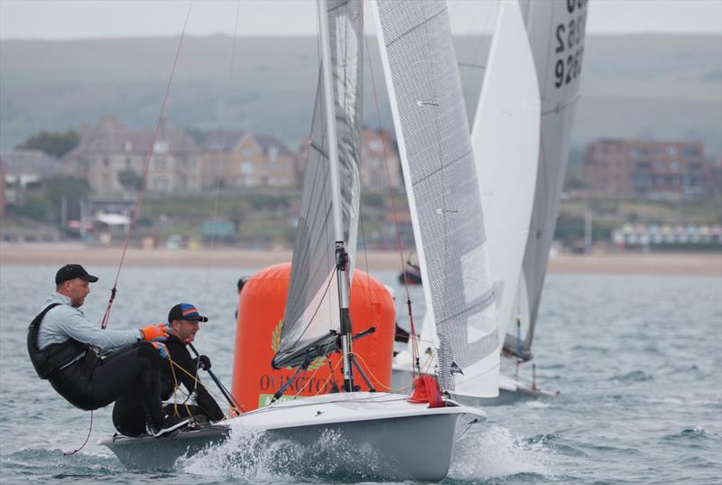 Michael Sims and Carl Gibbon, overall winners - 505 UK National Championships at Weymouth photo copyright Dougal Henshall taken at Weymouth & Portland Sailing Academy and featuring the 505 class