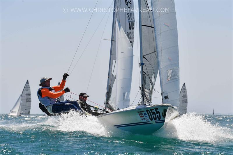 Harken 505 Australian Championships Final Day photo copyright Christophe Favreau taken at Fremantle Sailing Club and featuring the 505 class