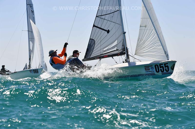 Harken 505 Australian Championships Final Day photo copyright Christophe Favreau taken at Fremantle Sailing Club and featuring the 505 class