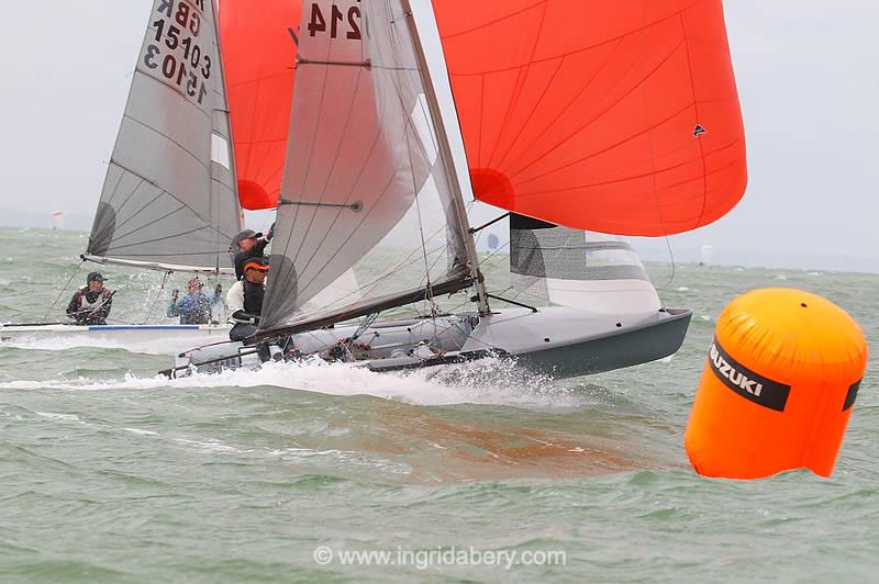 Rooster 505 Southern Area Championship at Hayling Island photo copyright Ingrid Abery / www.ingridabery.com taken at Hayling Island Sailing Club and featuring the 505 class