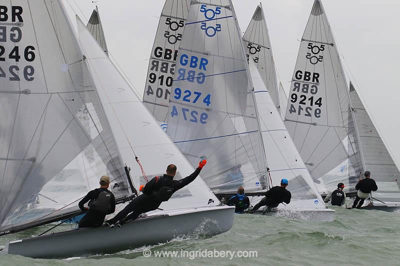 Rooster 505 Southern Area Championship at Hayling Island photo copyright Ingrid Abery / www.ingridabery.com taken at Hayling Island Sailing Club and featuring the 505 class