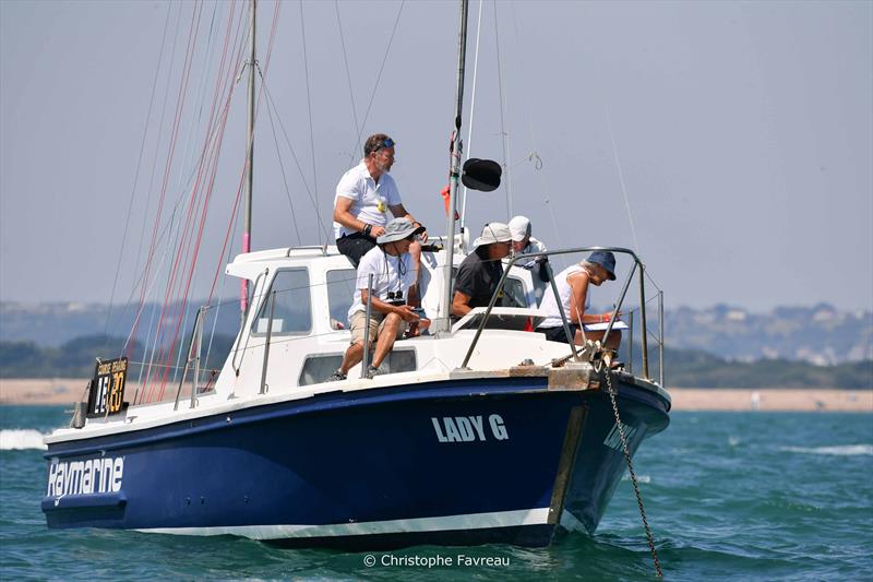 2026 505 Worlds at Hayling Island Day 5 photo copyright Christophe Favreau / www.christophefavreau.com taken at Hayling Island Sailing Club and featuring the 505 class