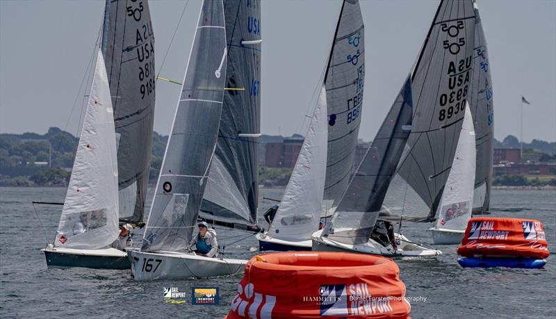 2026 Annual Newport Regatta photo copyright Daniel Forster Photography taken at Sail Newport and featuring the 505 class