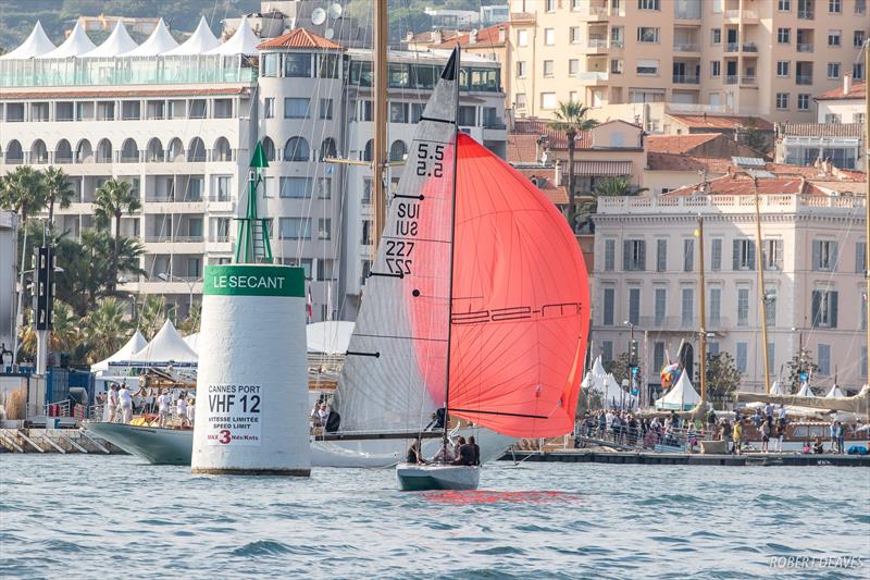 International 5.5 Metre opener at the Régates Royales Cannes photo copyright Robert Deaves taken at  and featuring the 5.5m class