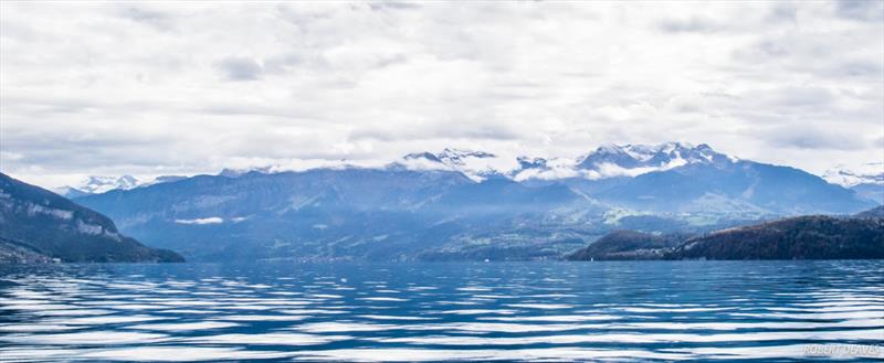 5.5 Metre Autumn Trophy at Lake Thun, Switzerland photo copyright Robert Deaves taken at Thunersee-Yachtclub and featuring the 5.5m class