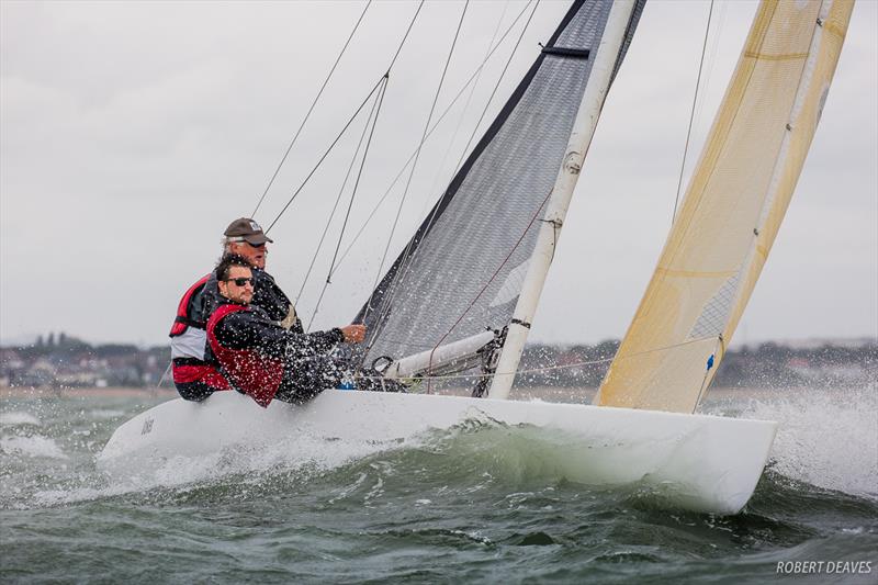 Joker photo copyright Robert Deaves taken at Royal Yacht Squadron and featuring the 5.5m class