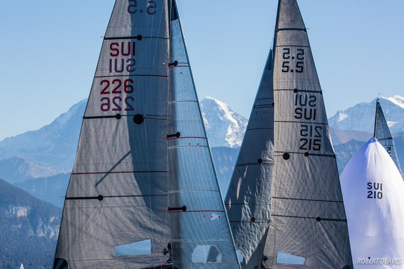 Day 2 of the 5.5 Metre Herbstpreis photo copyright Robert Deaves taken at  and featuring the 5.5m class