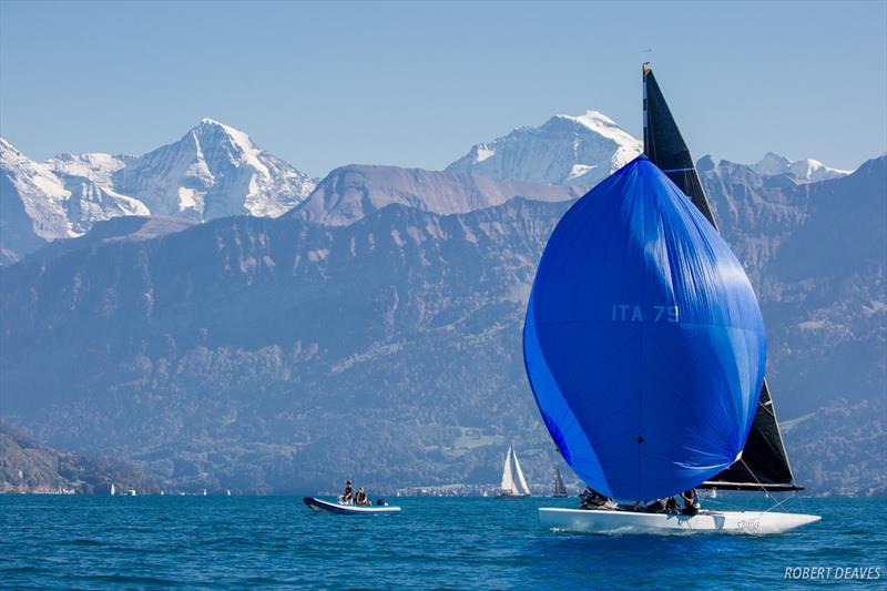 5Billy5 on day 2 of the 5.5 Metre Herbstpreis photo copyright Robert Deaves taken at  and featuring the 5.5m class