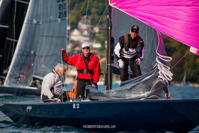 Pungin on 5.5 Metre Herbstpreis day 1 photo copyright Robert Deaves / www.robertdeaves.uk taken at  and featuring the 5.5m class