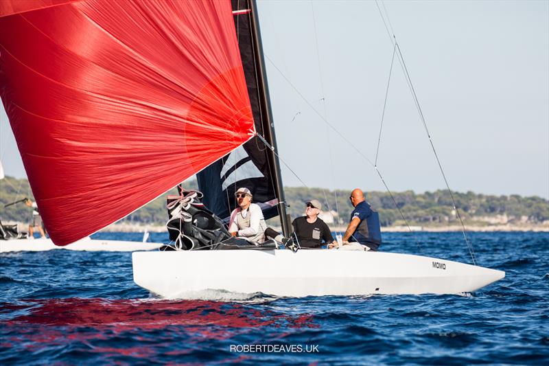Momo on day 2 of the 2021 5.5 Metre French Open in Cannes - photo © Robert Deaves