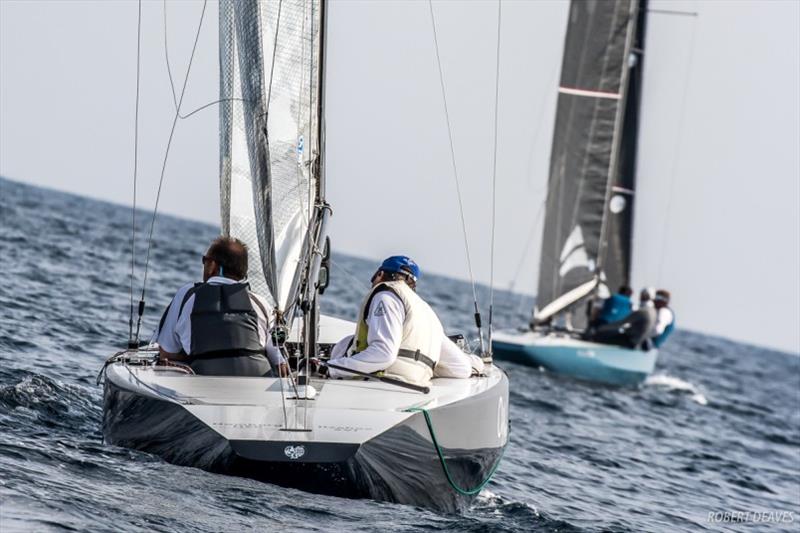 Int. 5.5 Metre Class photo copyright Robert Deaves taken at Royal Yacht Squadron and featuring the 5.5m class