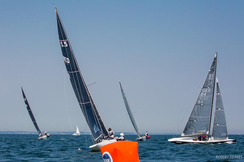 Race 2 - 2018 5.5 Metre German-Dutch Open - Day 1 photo copyright Robert Deaves taken at  and featuring the 5.5m class