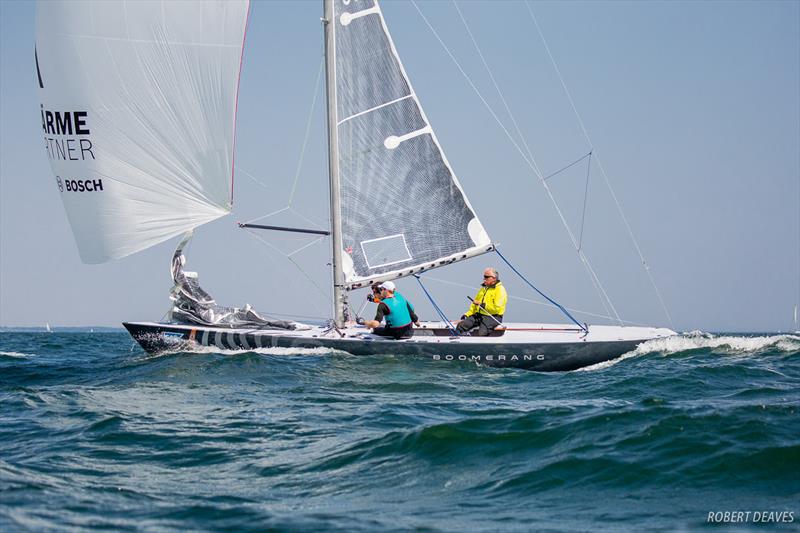 Boomerang - 2018 5.5 Metre German-Dutch Open - Day 3 photo copyright Robert Deaves taken at  and featuring the 5.5m class