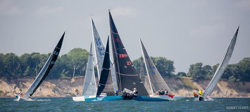 Race 8 - 2018 5.5 Metre German-Dutch Open - Day 3 photo copyright Robert Deaves taken at  and featuring the 5.5m class