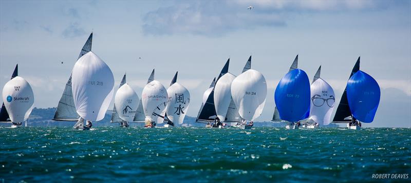 Race 3  - 2018 5.5 Metre World Championship - photo © Robert Deaves