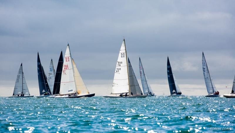 International 5.5m Gold Cup photo copyright Robert Deaves taken at Royal Prince Alfred Yacht Club and featuring the 5.5m class