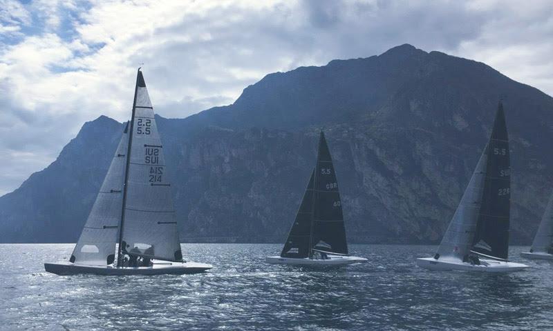 2019 Alpen Cup at Circolo Vela Torbole photo copyright Robert Deaves taken at Circolo Vela Torbole and featuring the 5.5m class