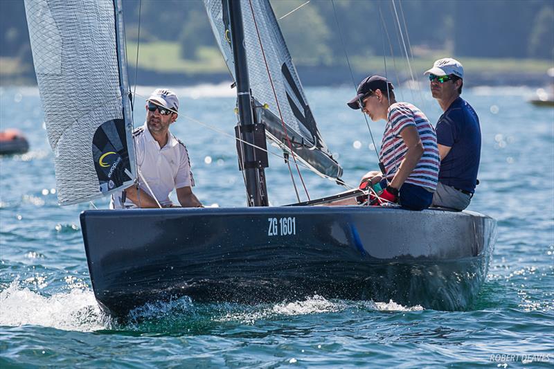 Forza Del Destino made the top 10 in the final day - 2019 International 5.5 Metre Swiss Open Championship - photo © Robert Deaves
