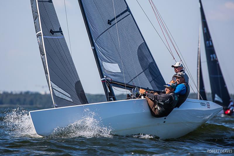 Girls On Film (GBR 40, Peter Morton, Ben Cornish, Sam Haines) - 2019 Scandinavian Gold Cup - photo © Robert Deaves