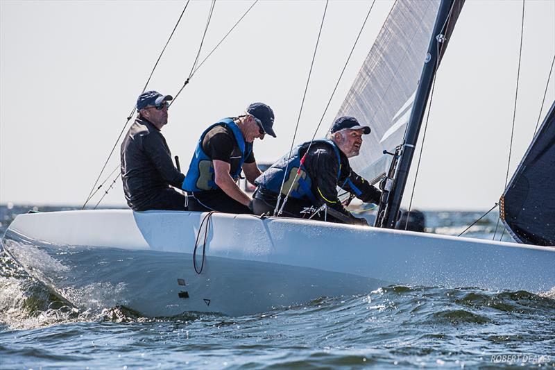 Ku-ring-gai (AUS 62, John Bacon, Terry Wetton, James Mayjor)  - 2019 Scandinavian Gold Cup photo copyright Robert Deaves taken at  and featuring the 5.5m class