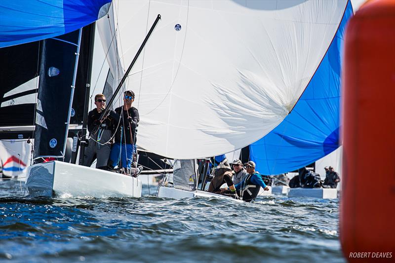 5Billy5 leads Girls on Film - Day 1 - 2019 5.5 Metre Worlds in Helsinki - photo © Robert Deaves