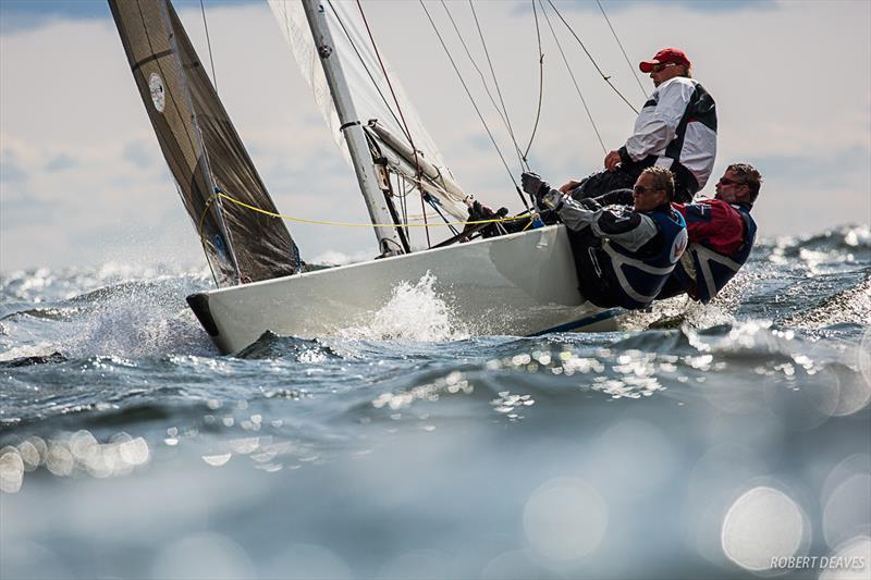 Zorina - Day 2 - 5.5 Metre World Championship 2019 in Helsinki photo copyright Robert Deaves taken at  and featuring the 5.5m class