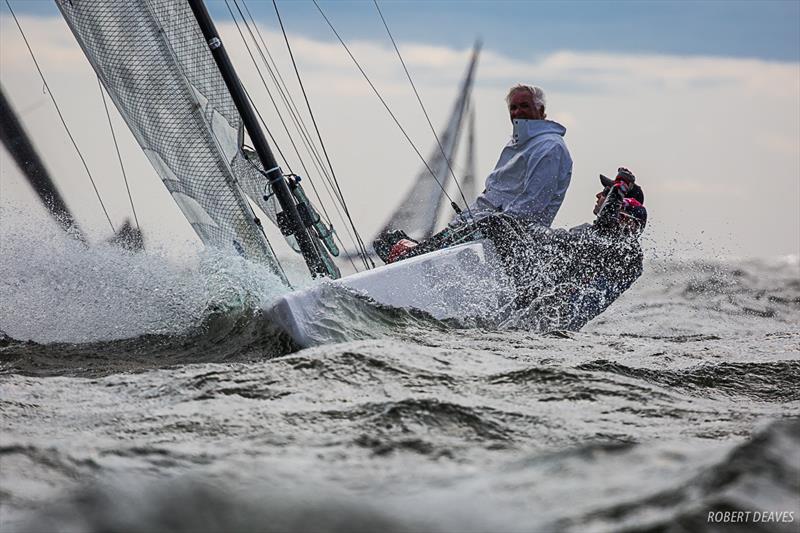Clark Kent - Day 2 - 5.5 Metre World Championship 2019 in Helsinki photo copyright Robert Deaves taken at  and featuring the 5.5m class