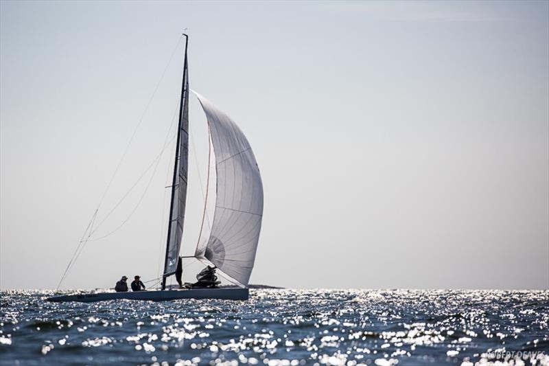 Girls on Film in the Scandinavian Gold Cup - 5.5 Metre World Championship 2019 - photo © Robert Deaves