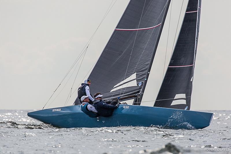 Worlds runner-up Mark Holowesko's New Moon is entered - 5.5 Metre World Championship - photo © Robert Deaves