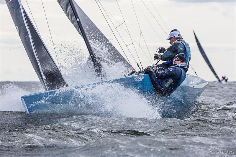 New Moon - 2020 Scandinavian Gold Cup photo copyright Robert Deaves taken at Royal Prince Alfred Yacht Club and featuring the 5.5m class