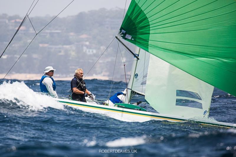 Baragoola - 5.5 Metre Scandinavian Gold Cup 2020, Day 2 photo copyright Robert Deaves taken at Royal Prince Alfred Yacht Club and featuring the 5.5m class