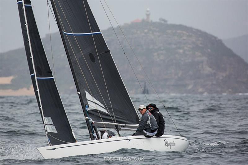 Rhapsody - 5.5 Metre Scandinavian Gold Cup 2020 photo copyright Robert Deaves taken at Royal Prince Alfred Yacht Club and featuring the 5.5m class