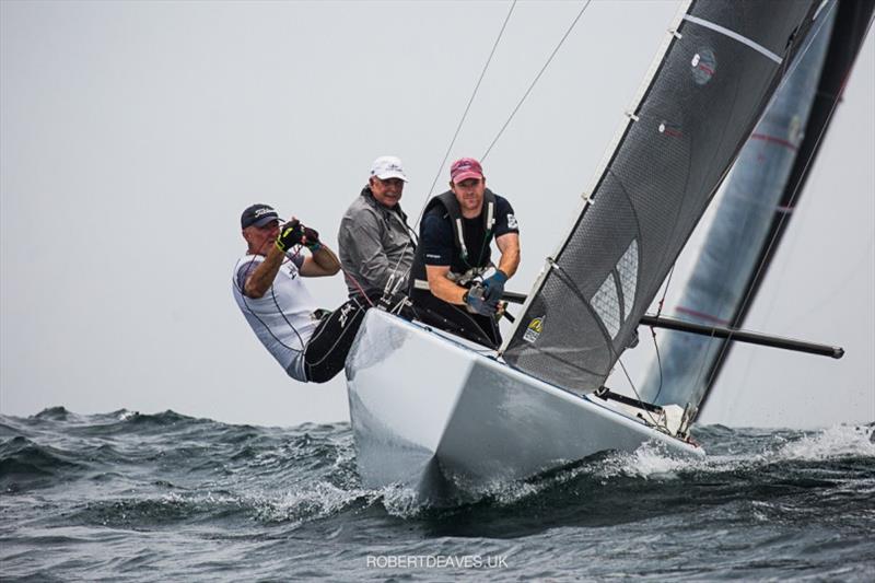 Girls on Film - 5.5 Metre Scandinavian Gold Cup 2020, final day photo copyright Robert Deaves taken at Royal Prince Alfred Yacht Club and featuring the 5.5m class