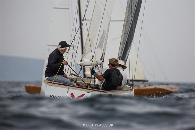 King's Cross - 5.5 Metre Scandinavian Gold Cup 2020, final day photo copyright Robert Deaves taken at Royal Prince Alfred Yacht Club and featuring the 5.5m class