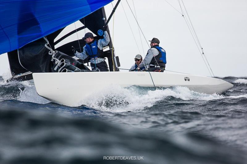 Otto - 2020 International 5.5 Metre World Championship, day 1 photo copyright Robert Deaves taken at Royal Prince Alfred Yacht Club and featuring the 5.5m class