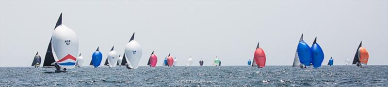 Race 2 - 2020 International 5.5 Metre World Championship, day 2 photo copyright Robert Deaves taken at Royal Prince Alfred Yacht Club and featuring the 5.5m class