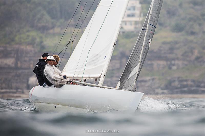 King's Cross - 2020 5.5 Metre World Championship photo copyright Robert Deaves taken at Royal Prince Alfred Yacht Club and featuring the 5.5m class