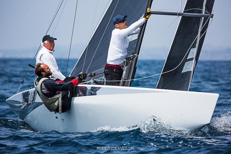 2nd overall after 3 races: Ali Baba - 2020 5.5 Metre World Championship photo copyright Robert Deaves taken at Royal Prince Alfred Yacht Club and featuring the 5.5m class