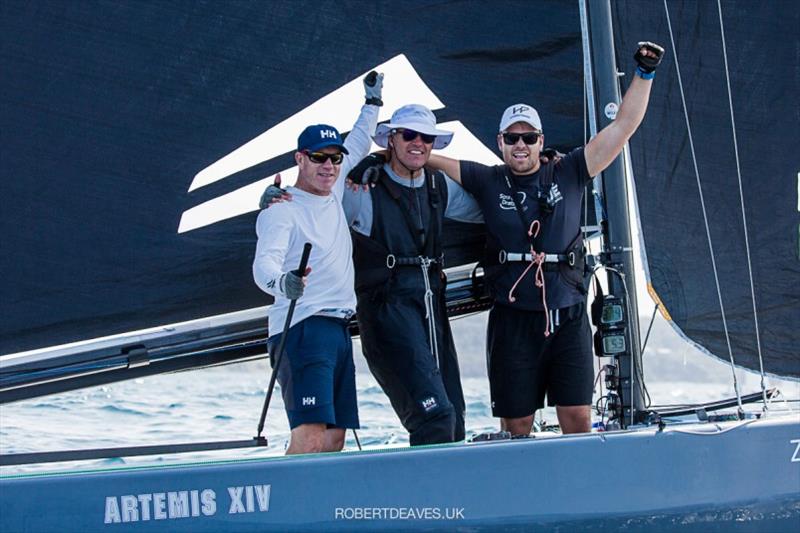 Artemis XIV - 2020 International 5.5 Metre World Championship, day 5 photo copyright Robert Deaves taken at Royal Prince Alfred Yacht Club and featuring the 5.5m class