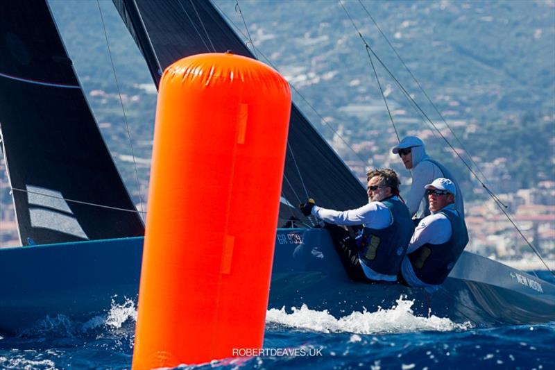 3rd - New Moon - 5.5 Metre European Championship 2020 photo copyright Robert Deaves taken at Yacht Club Sanremo and featuring the 5.5m class