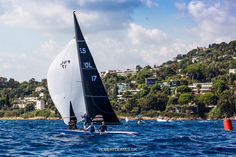 Aspire - 2021 5.5 Metre French Open photo copyright Robert Deaves taken at Yacht Club de Cannes and featuring the 5.5m class