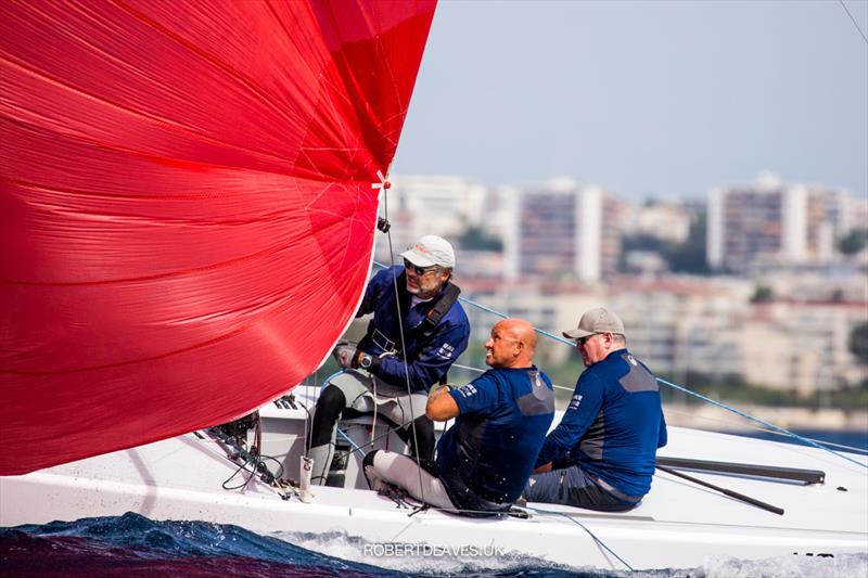 Momo on day 3 of the 2021 5.5 Metre French Open in Cannes - photo © Robert Deaves