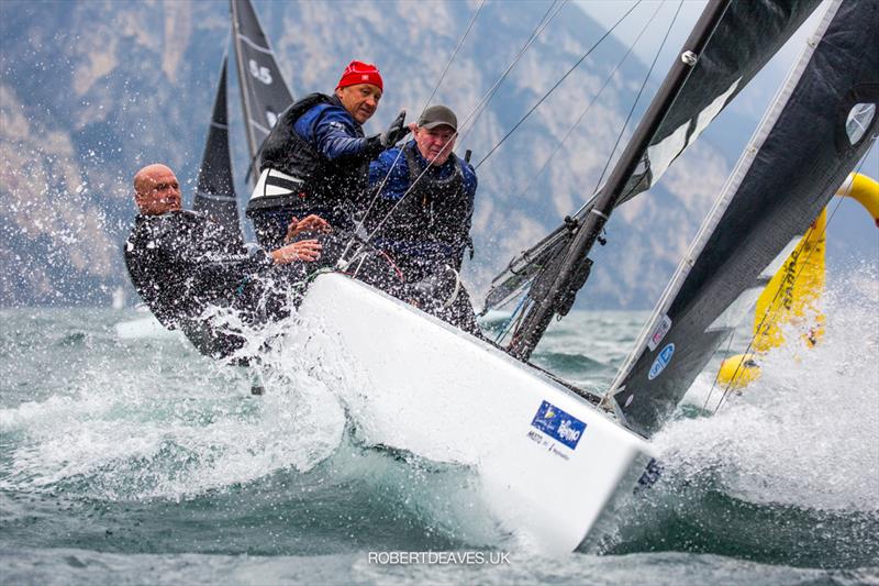 Momo - 2021 5.5 Metre Alpen Cup photo copyright Robert Deaves taken at Circolo Vela Torbole and featuring the 5.5m class