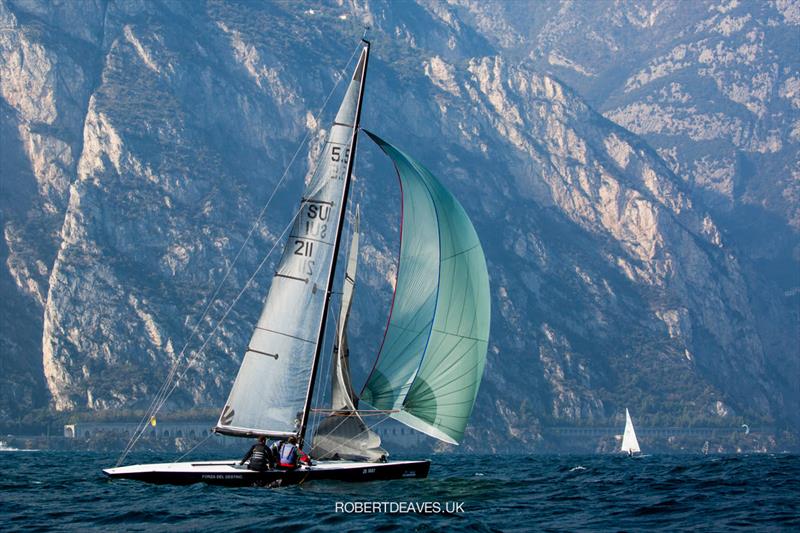 Race 2 - 2021 5.5 Metre Alpen Cup photo copyright Robert Deaves taken at Circolo Vela Torbole and featuring the 5.5m class
