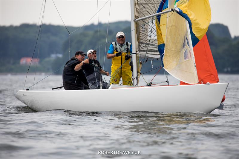 Windschleiche - 5.5 Metre German Open - Robbe & Berking Sterling Cup 2022 photo copyright Robert Deaves taken at Flensburger Segel-Club and featuring the 5.5m class