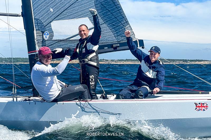 Jean Genie - 5 5 Metre Scandinavian Gold Cup 2022 photo copyright Robert Deaves taken at Hankø Yacht Club and featuring the 5.5m class