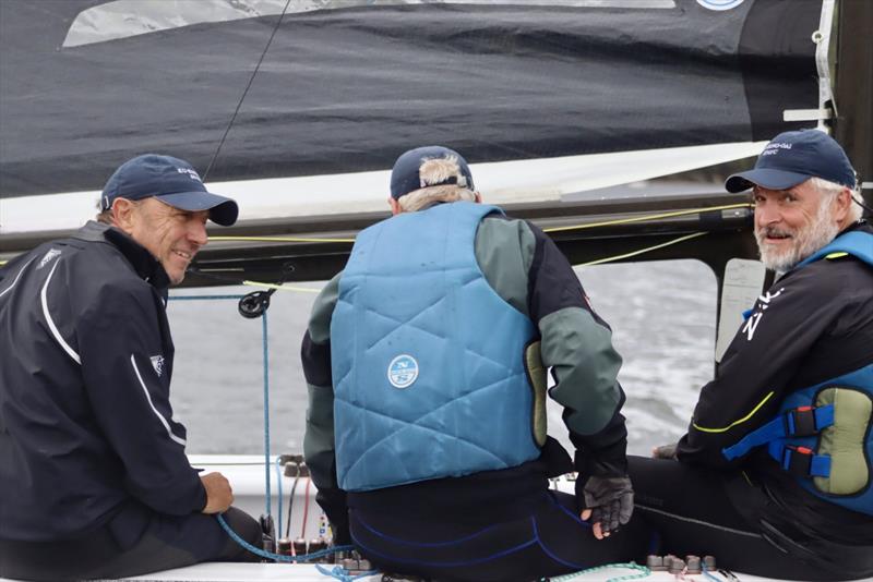 John Bacon, Terry Wetton and James Mayjor - 5.5m sailing - photo © North Sails