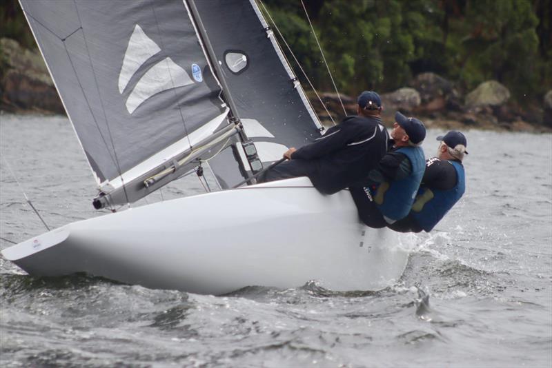 John Bacon, Terry Wetton and James Mayjor - 5.5m sailing photo copyright North Sails taken at  and featuring the 5.5m class