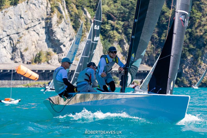 Ali Baba - 2022 5.5 Metre Swiss Open Day 1 - photo © Robert Deaves